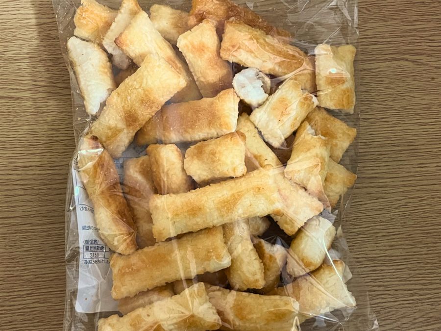 田舎のおかき塩味 B品 購入品