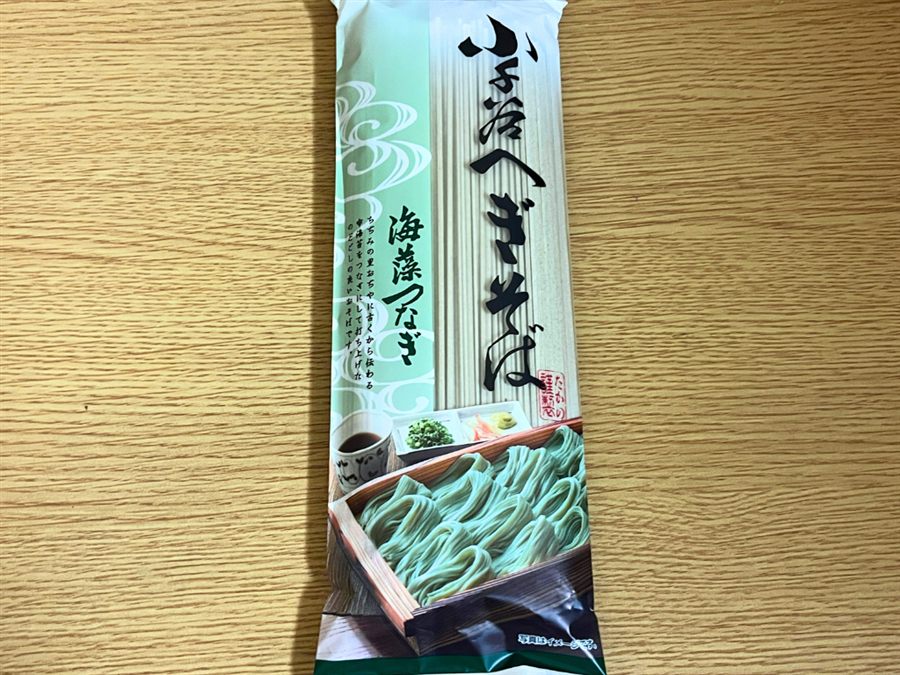 小千谷へぎそば（株式会社たかの）新パッケージ正面
